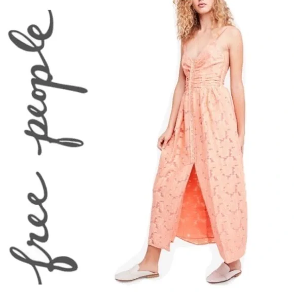 NWT Free People Fresh As A Daisy Maxi Dress - Picture 5 of 8